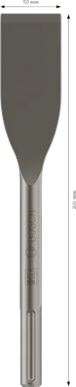 Bosch PRO SDS max-5C flīžu kalts 50 x 300 mm.