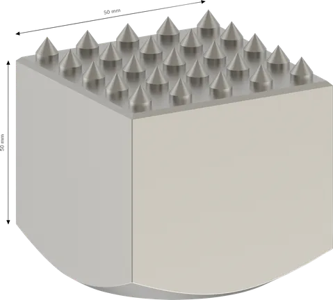 Bosch PRO SDS max-5C karbīda urbjgalva, 50x50 mm.