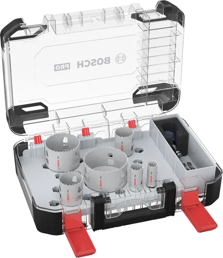 Bosch PRO Multi Material PC Plus caurumzāģu komplekts, 9 gab.