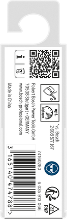 Bosch PRO metāla HSS-G spirālveida urbis 1,8 mm iepakojums.