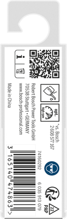 Bosch PRO Metal HSS-G 3,1 mm spirālveida urbju komplekts.