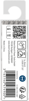 Bosch PRO metāla HSS-G spirālveida urbis 3,9 mm, 10 gabalu iepakojums.