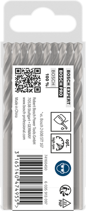 Bosch PRO Metal HSS-G spirālurbju komplekts 4,9 mm.