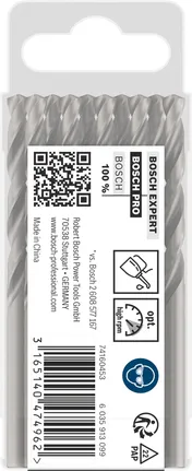 Bosch PRO Metal HSS-G spirālurbju komplekts, 5,1 mm.