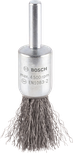 Bosch PRO metāla tīrāmā gala birste ar 15 mm gofrētu stiepli.