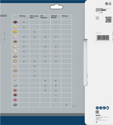 Bosch PRO Wood ripzāģa asmens 250×3,2×30 mm T80.