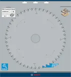 Bosch PRO Construct Wood ripzāģa asmens 450 mm.