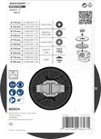 Bosch PRO slīpēšanas paliktnis, mīksts, 115 mm, X-Lock piederums.
