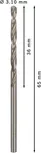 Bosch PRO Metal HSS-G spirālveida urbis 3,1 mm.