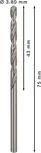 Bosch PRO Metal HSS-G spirālveida urbis 3,8 mm.