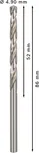 Bosch PRO Metal HSS-G spirālveida urbis 4,9 mm.