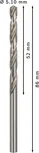Bosch PRO Metal HSS-G 5,10 mm spirālveida urbis.