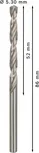 Bosch PRO Metal HSS-G 5,3 mm spirālveida urbis.