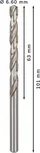 Bosch PRO Metal HSS-G spirālveida urbis 6,6 mm.