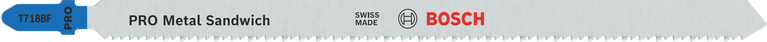 Bosch PRO Metal Sandwich T718BF figūrzāģa asmens metālam.