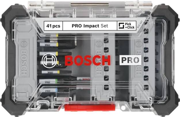 Bosch PRO triecienskrūvgriežu uzgaļu komplekts, 41 gab.