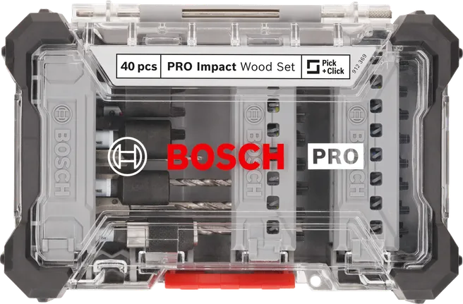 Bosch PRO triecienurbjmašīnu komplekts kokam, 40 gab.
