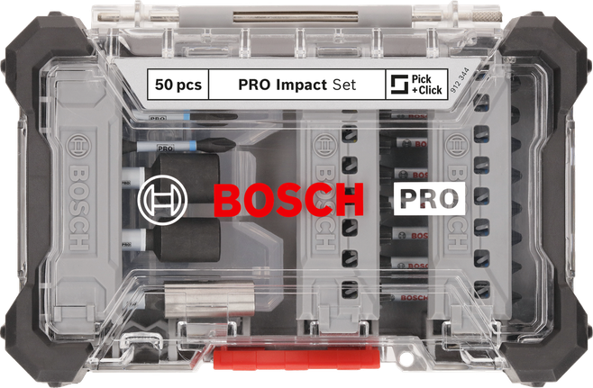 Bosch PRO triecienskrūvgriežu uzgaļu komplekts, 50 gab.
