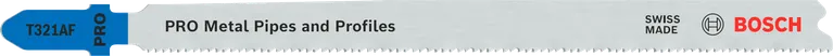 Bosch PRO metāla cauruļu un profilu T321AF figūrzāģa asmens.