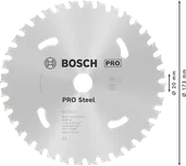 Bosch PRO Steel akumulatora ripzāģa asmens 173 mm.
