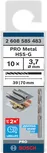 Bosch PRO Metal HSS-G 3,7 mm spirālveida urbju komplekts.
