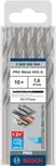 Bosch PRO Metal HSS-G 7,6 mm spirālveida urbju komplekts.