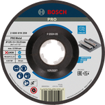 Bosch PRO metāla slīpēšanas disks 125 mm X-Lock.