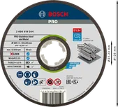 Bosch PRO nerūsējošā tērauda un metāla X-Lock griešanas disks, 125 mm.
