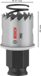 Bosch PRO lokšņu metāla PC Plus caurumzāģis 27 mm.