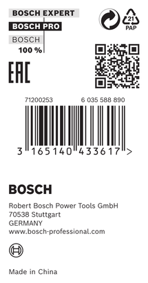 Bosch redukcijas gredzens 20 x 1,2 x 13 mm.