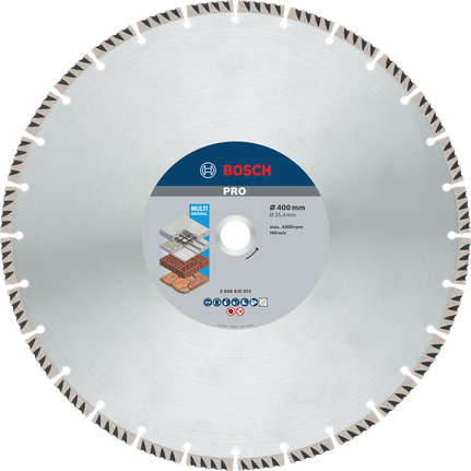 Bosch PRO Multi Material dimanta disks griešanai, 400 mm.