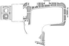 Bosch PRO EPH kabeļu turētājs 20 NYM 3 x 1,5 mm² kabeļiem.