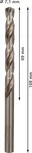 Bosch PRO metāla HSS-G spirālveida urbis 7,1 mm.