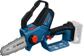 Bosch GKE 18V-15 akumulatora dārza zāģis ātrai zaru griešanai.