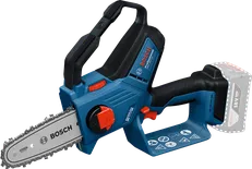 Bosch GKE 18V-15 akumulatora dārza zāģis ātrai zaru griešanai.