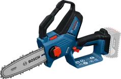 Bosch GKE 18V-20 akumulatora dārza zāģis precīzai griešanai.