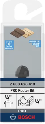 Bosch PRO frēzes uzgaļa serdeņa kaste 1/4 collas.