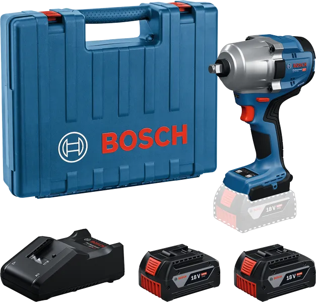 Bosch GDS 18V-780 akumulatora triecienskrūvgriežu komplekts.