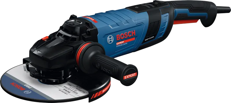 Bosch EXWS30-230PB leņķa slīpmašīna ar sānu rokturi.