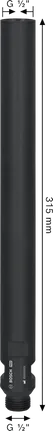 Bosch PRO adapteris dimanta kroņurbim G 1/2", 300 mm.