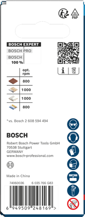 Bosch EXPERT Construction Material Power Change Plus caurumzāģis 35 × 60 mm.