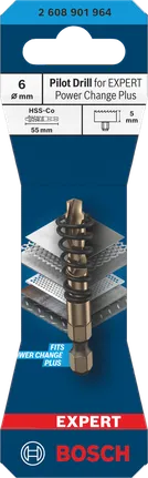 Bosch vadurbjmašīna 6 mm EXPERT Power Change Plus.