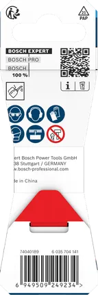 Bosch EXPERT lokšņu metāla vadurbjmašīna 6x5x48 mm.