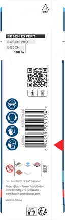 Bosch EXPERT HEX-9 cietais keramikas urbis 3 x 90 mm.
