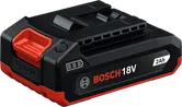 Bosch 18 V 2 Ah akumulatora instrumentu akumulators.