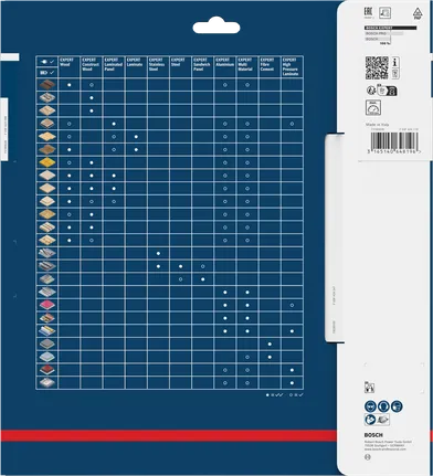 Bosch EXPERT Multi Material ripzāģa asmens 250 x 2,4/1,8 x 30 mm T80.