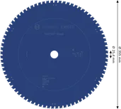 Bosch EXPERT tērauda ripzāģa asmens 355 mm ar 80 zobiem.