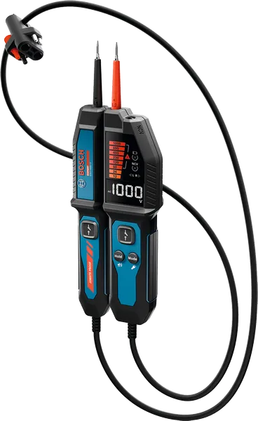 Bosch EXVT1000-17 sprieguma testeris ar digitālo displeju.