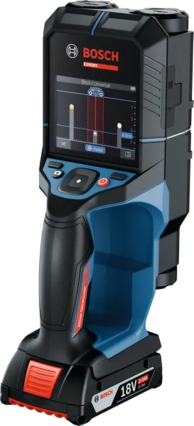 Bosch D-tect18V-200-17C detektors ar radara tehnoloģiju.