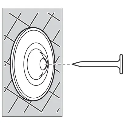 Object #200587390: WasherundNagelNetzinstallation